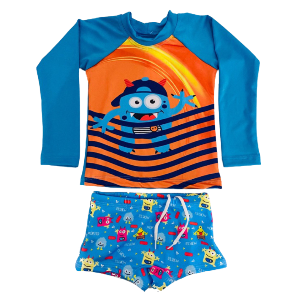 Roupa infantil hot sale para praia