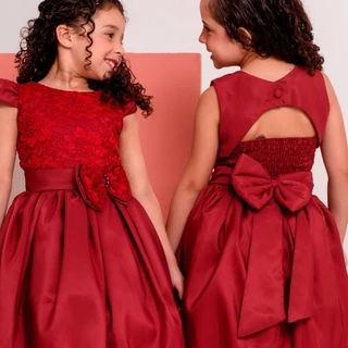 vestido infantil festa, cor "vinho"marsala, roupa criança daminha, casamento.