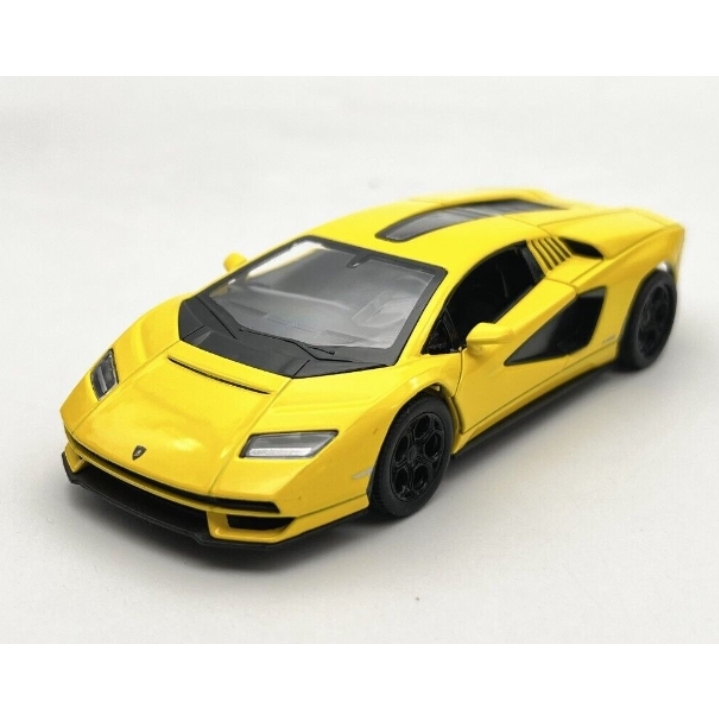 Miniatura carrinho Lamborghini Countach Lpi 800-4 abre as portas a