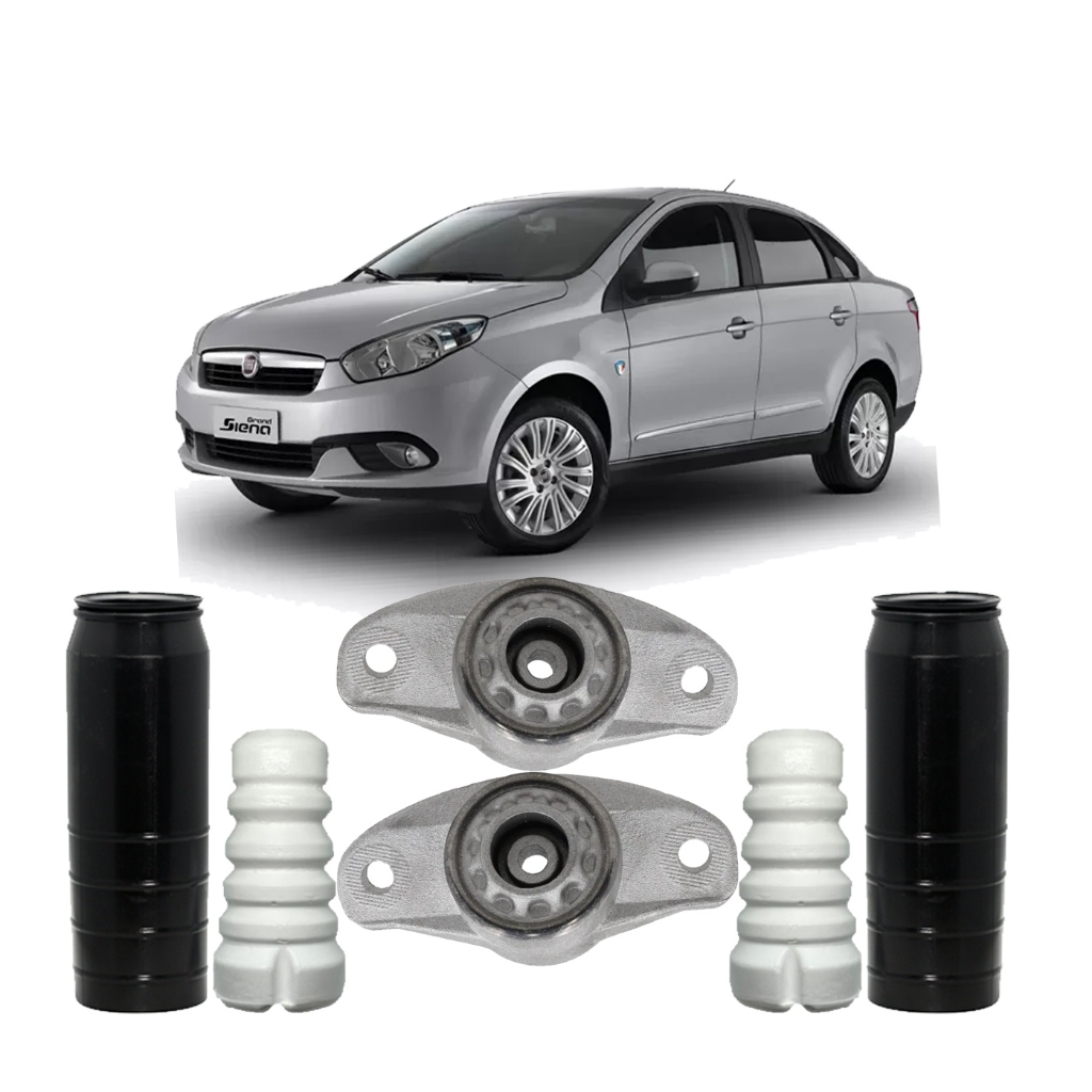 Kit Coxim Amortecedor Traseiro Grand Siena 2012 até 2020 | Shopee Brasil
