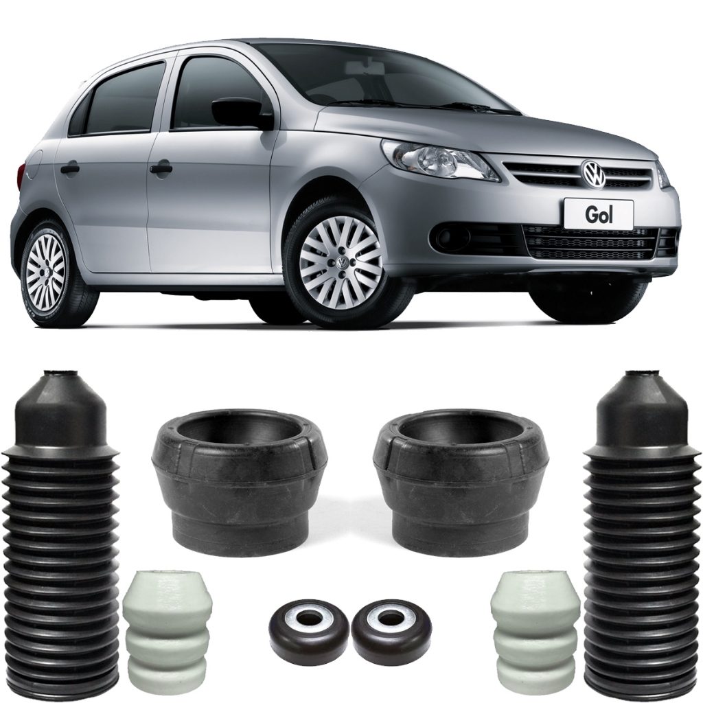 Kit Batente Amortecedor Dianteiro Gol G5 até G9 2008 até 2022 | Shopee ...