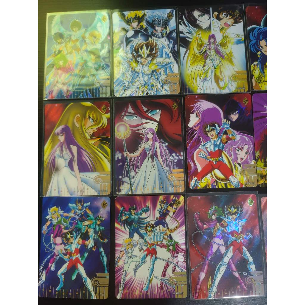Cartas CAVALEIROS DO ZODIACOS SSR