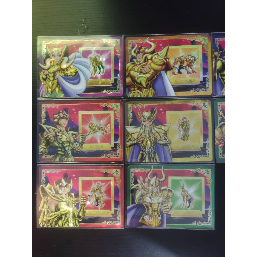 Cartas CAVALEIROS DO ZODIACO AR