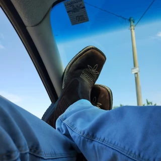 Bota Agropecuária Country Bico Quadrado Unissex Texana Rodeio