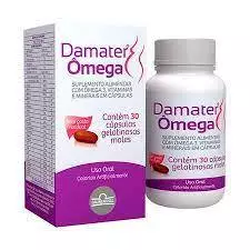 Damater Ômega Suplemento Alimentar Gestante c/30 cápsulas+30 gratis em Oferta na Shopee