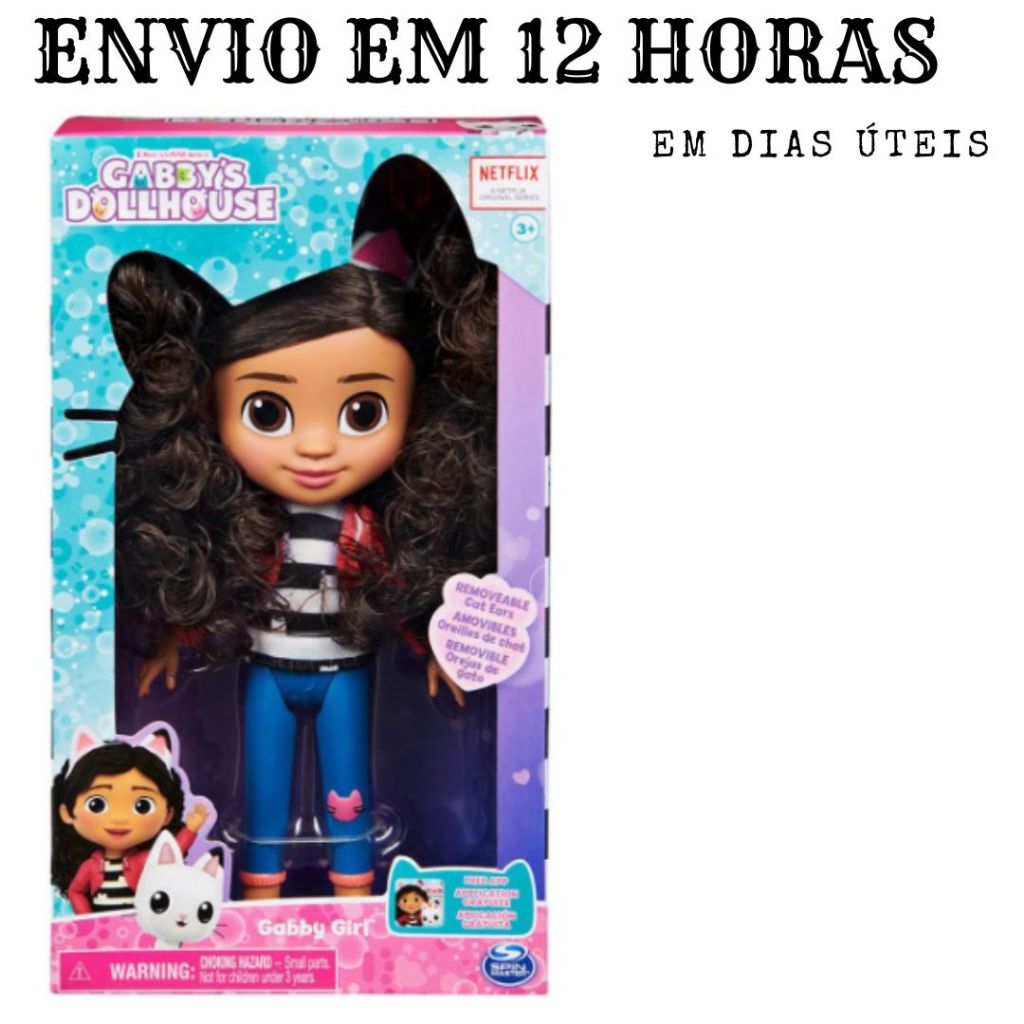 Boneca Gabby Girl A Casa Mágica Gabbys Dollhouse | Shopee Brasil