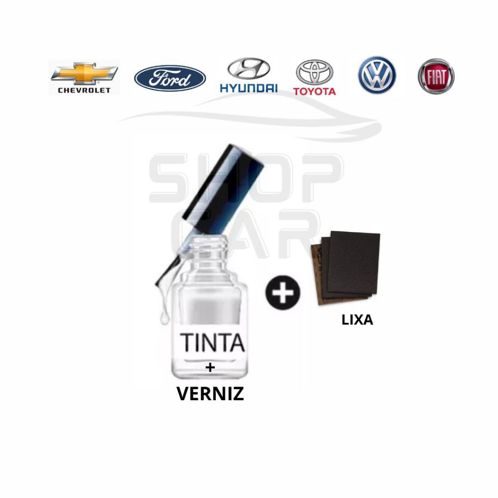 Tinta Pequenos Reparos Automotivas Diversas Cores | Shopee Brasil