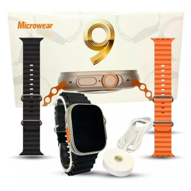 Smartwatch u9 ultra Series 9 Microwear Ultra 2 2 Gps 49mm Nfc Relógio