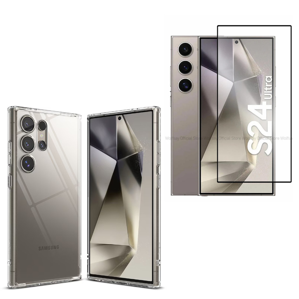 Capa Pelicula Ou Kit Para Samsung Galaxy S24, Galaxy S24 Plus e Galaxy S24 Ultra