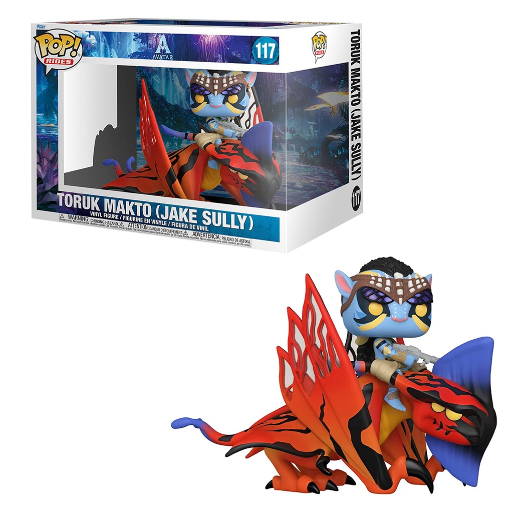 FUNKO POP RIDES AVATAR - TORUK MAKTO (JAKE SULLY) 117 NOVO ORIGINAL