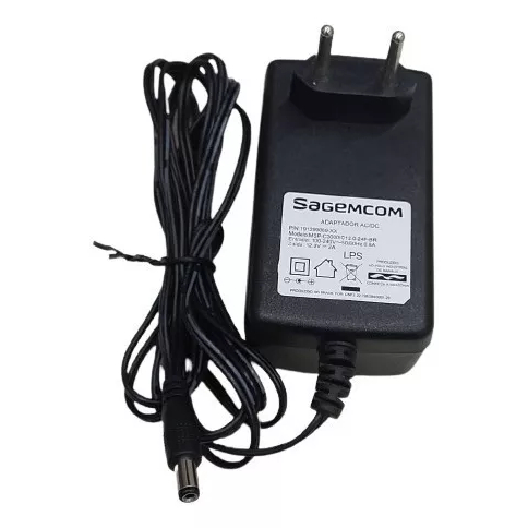 Chargeur SAGEMCOM 189734274 - Adaptateur Secteur 12V 2A - KSA0240EU-120 - Occasion