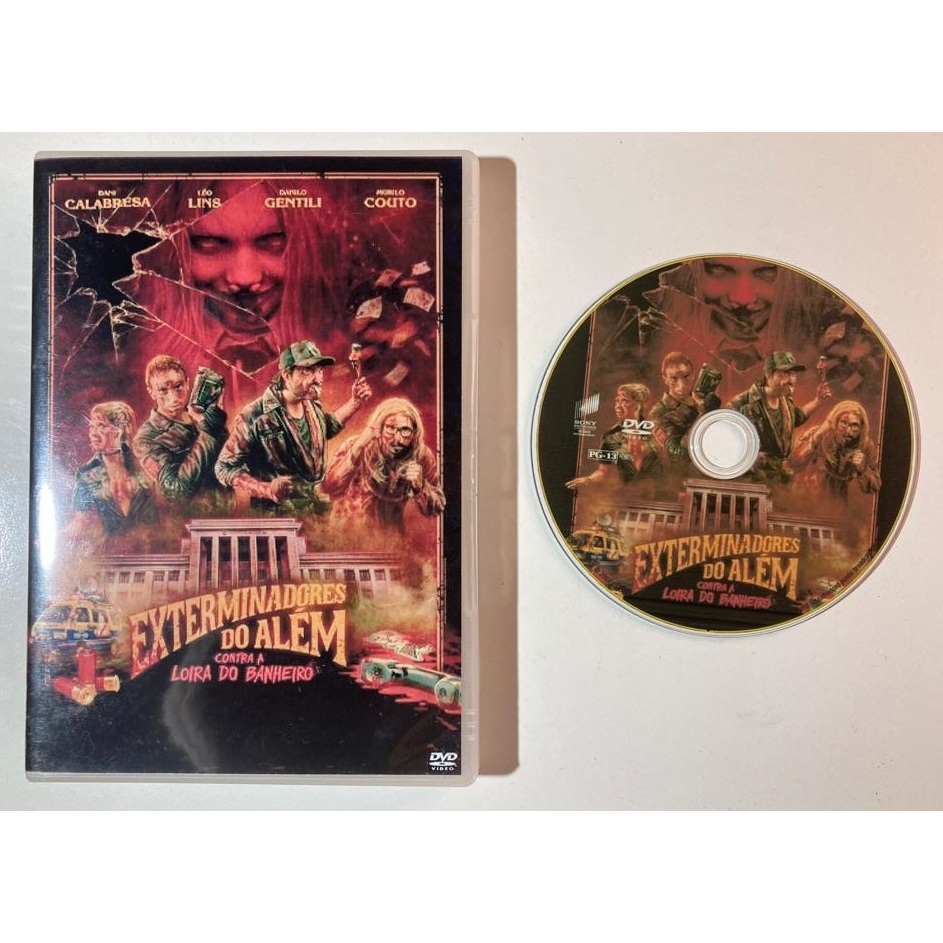 DVD - Exterminadores do Além Contra a Loira do Banheiro - Dublado | Shopee  Brasil