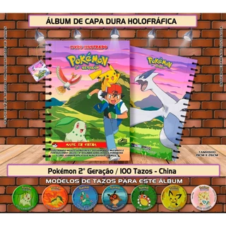 Álbum para tazos Pokémon - China 2º Geração