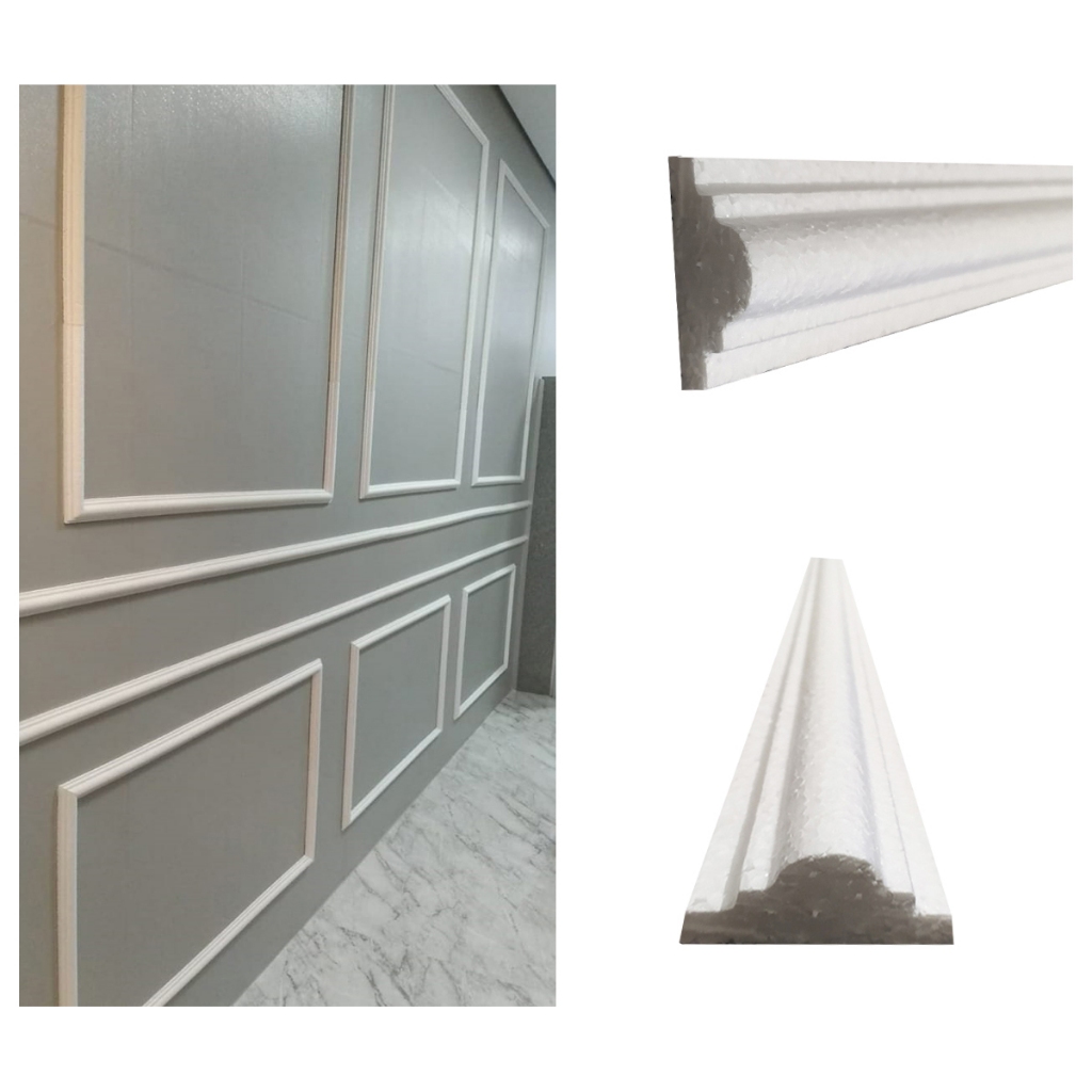 Boiserie Rodameio isopor 20 Metros