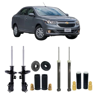 Kit 4 Amortecedor Diant/tras Cofap Cobalt 2012 A 2021 + Kits