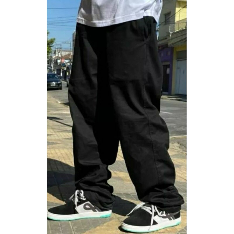 Calça Jeans Masculina Modelo Balão Bag
