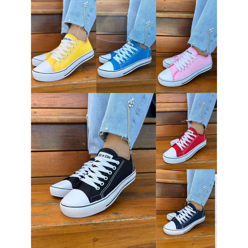 Tênis Feminino Masculino Converse All Star Escolar Casual Promoção