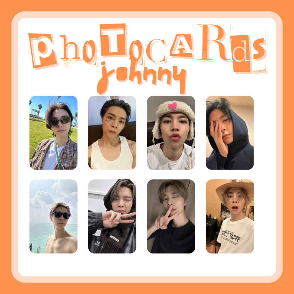 Johnny NCT Photocards Fanmade | Shopee Brasil
