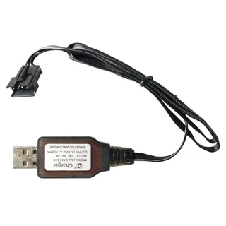Cabo de carregamento reverso do usb da bateria de lítio de 4 pinos do carregador 7.4v sm4p