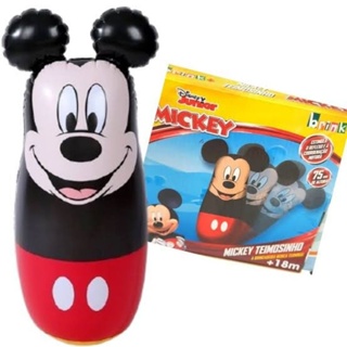 Boneco João Bobo Teimoso Inflável Infantil Mickey