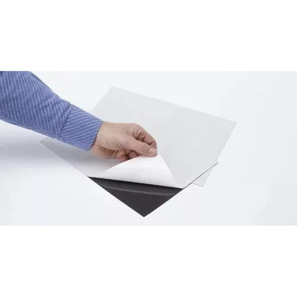 02 Folha Manta Magnética Adesiva tamanho A4 imã geladeira para brindes e calendário para personalizar