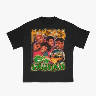 Camiseta Básica de Algodão Mamonas Assassinas Banda Top Oferta