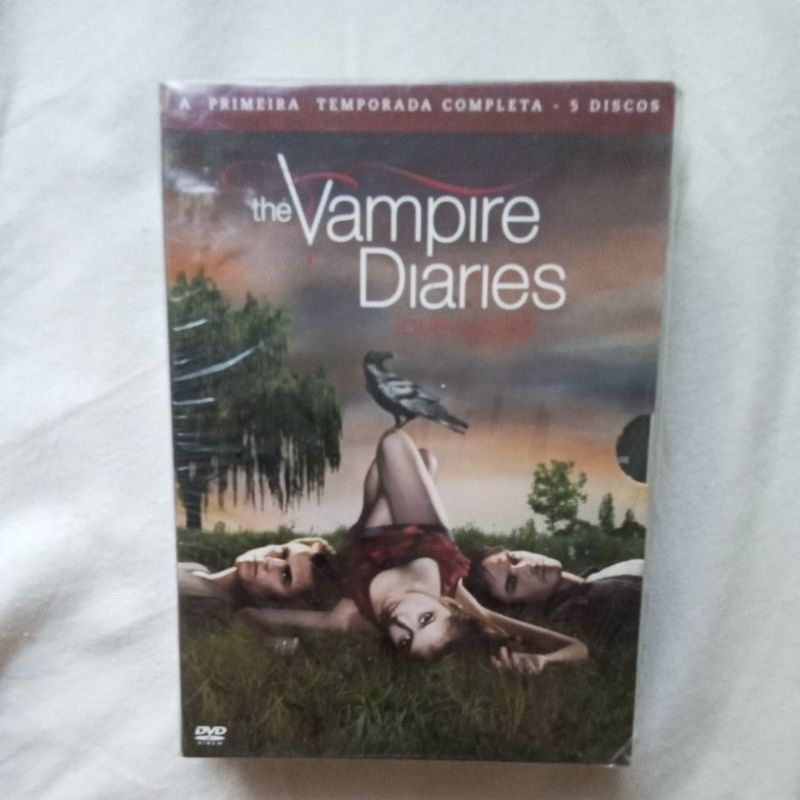 DVD The Vampire Diaries - Love sucks - primeira temporada completa 5 ...