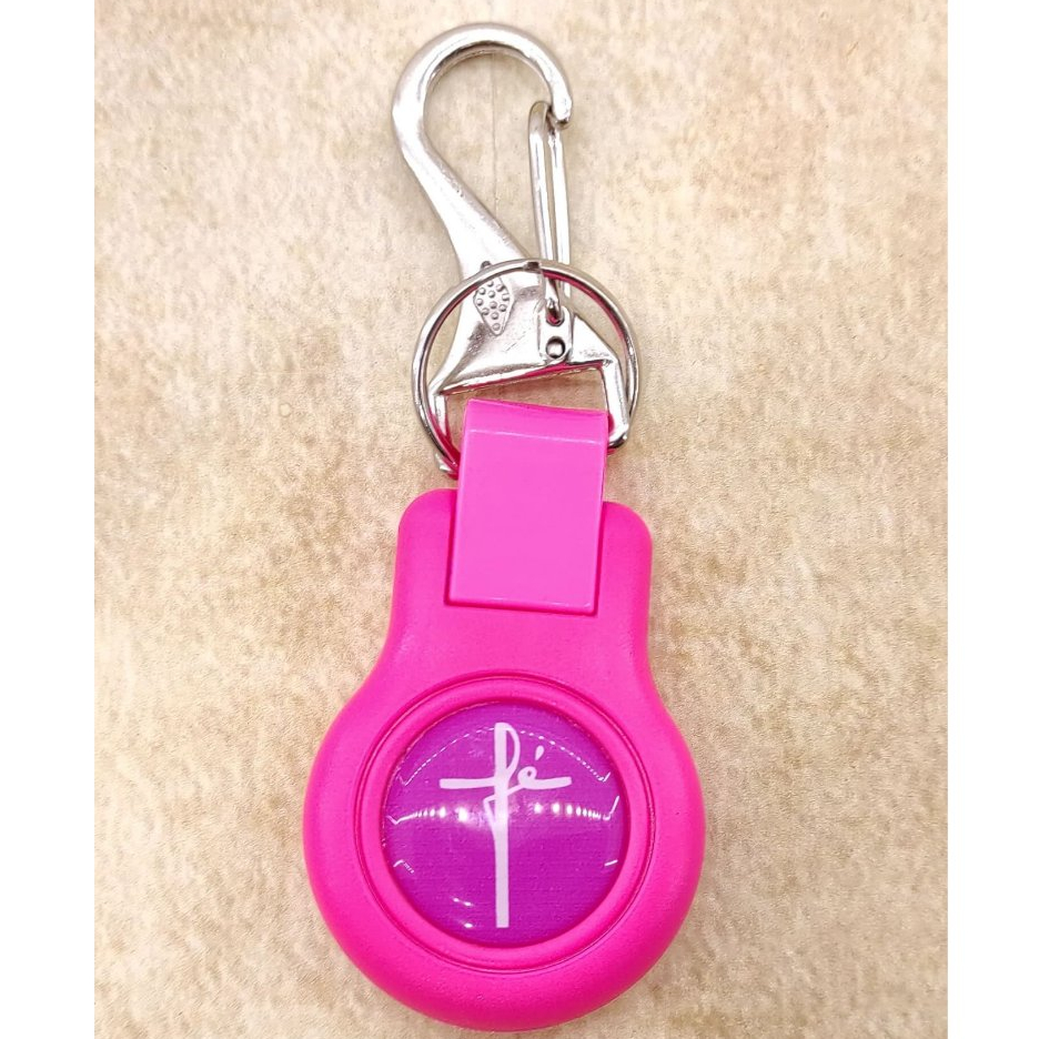 Fé Rosa Chaveiro Feminino Religioso Modelo Rubi | Shopee Brasil
