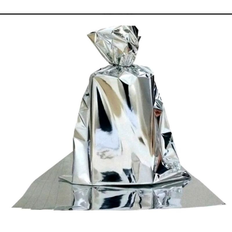 50 sacos de presente metalizado ideal para seus presentes