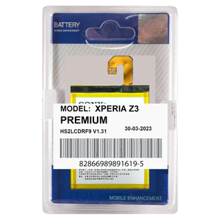 Battria Compatível Com Sony Xperia Z3 3100Mh + Garantia de Longa Duração + Envio Hoje!