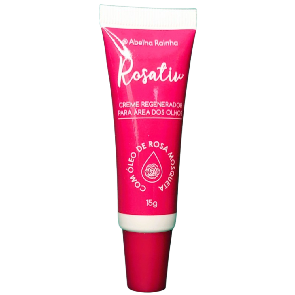 Creme Regenerador Para Área Dos Olhos Com Óleo De Rosa Mosqueta Rosativ Abelha Rainha 15g