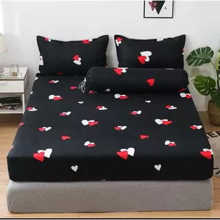 Roupa de Cama Lençol Casal Padrão Avulso 01 Pç Com Elástico Diversas Estampas Florais e Geométricas