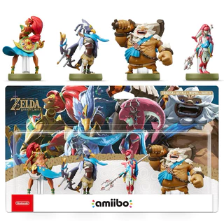 Amiibo Zelda: Breath Of The Wild 4 Champions Collection