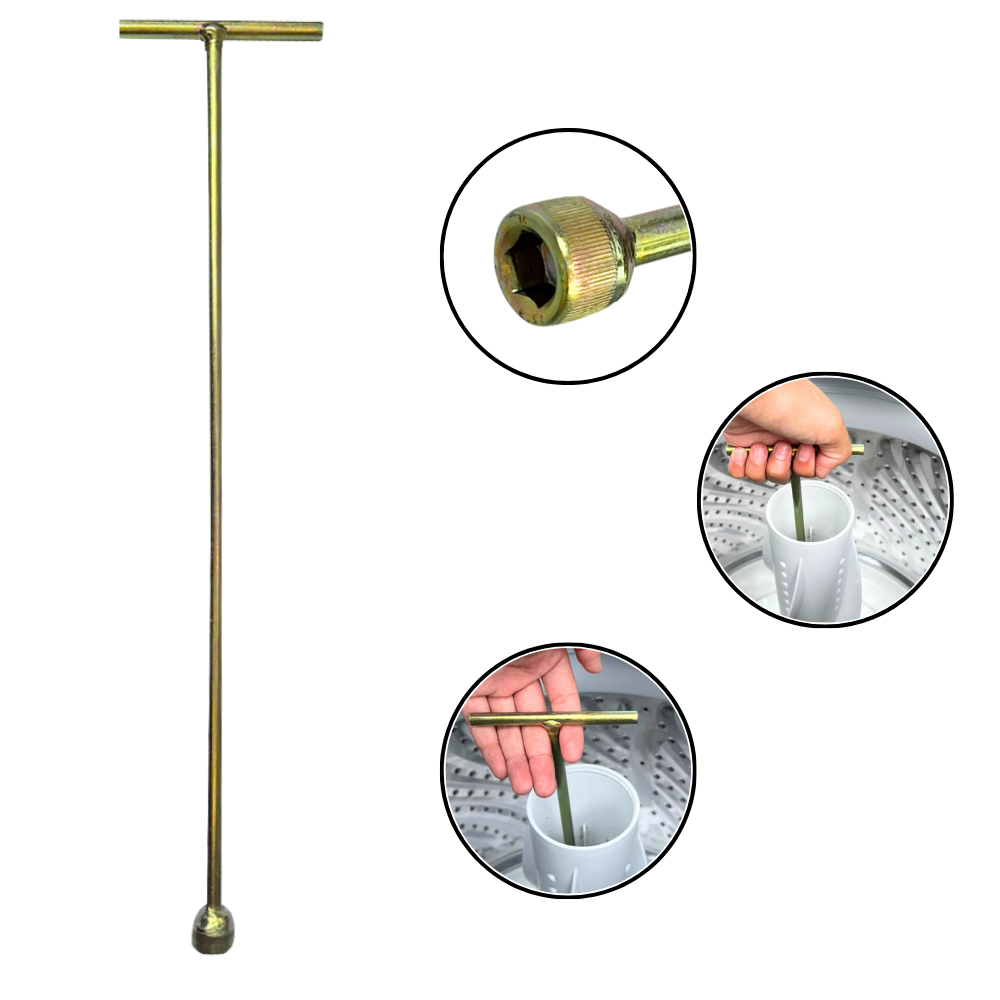 Chave T 10mm Longa Agitador Electrolux 62cm Lm08 Lm06