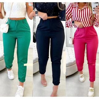 Calça SARA Alfaiataria Tendencia Moda Blogueira