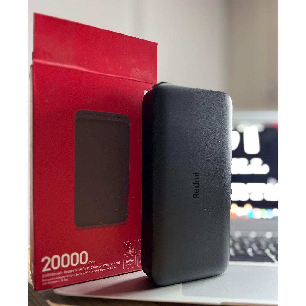 Carregador Portátil ORIGINAL 20000 MAH Xiaomi Redmi