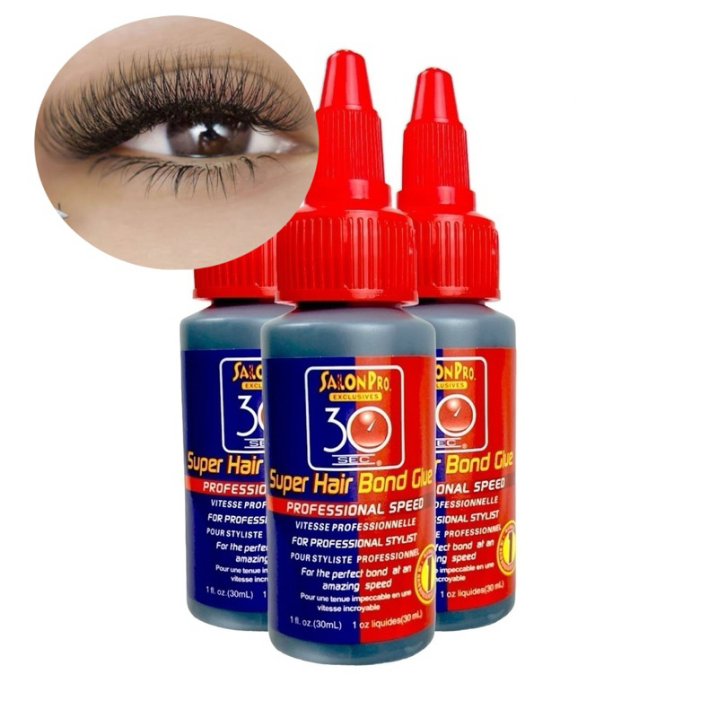 Cola Salon pro 30sec para cilios em tela 30ml cola fria cílios e mega ...