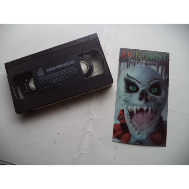 Fita Vhs Jack Frost ( somente a fita ) Ler descrição anuncio