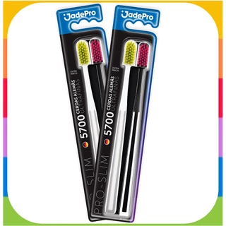 Kit 4 Escovas de Dente 5700 Cerdas Alemã Ultra Finas Jadepro