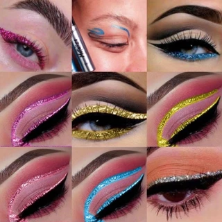 Delineador Glitter Lua e Neve ESCOLHA ENTRE 2 EM 1