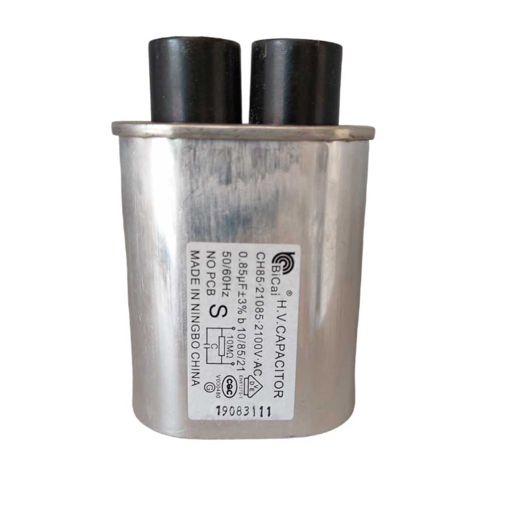 Capacitor Para Microondas BiCai 0,85 uF x 2100V Original | Shopee Brasil