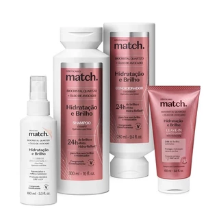 O Boticário Linha Cabelo Match Hidratação e Brilho