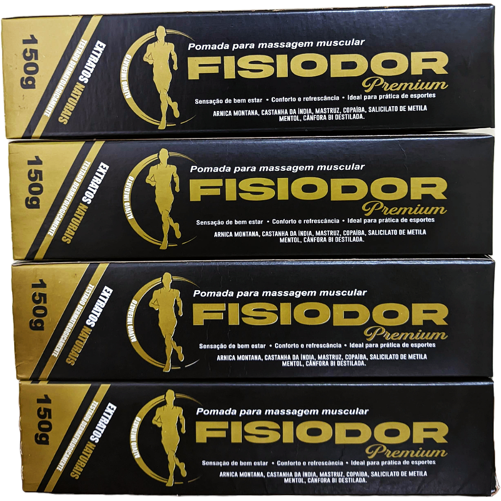 Kit 3 Pomada Fisiodor Premium 150g Promoção!