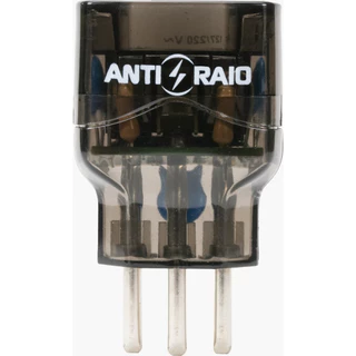 Tomada Dps classe III Anti-raio Preto Fume Embrastec 127v/220v 10a 7,5ka