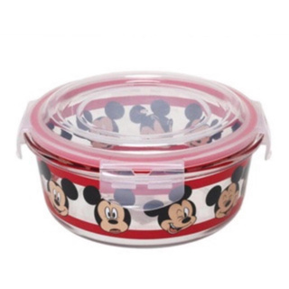 Pote de Vidro C/ Tampa Mickey Disney Hermético 635ml