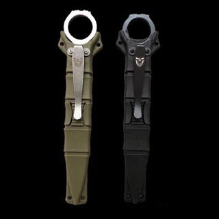 Kit 2 Faca De Arremesso Porte Velado Com Bainha Em Polímero e Clip