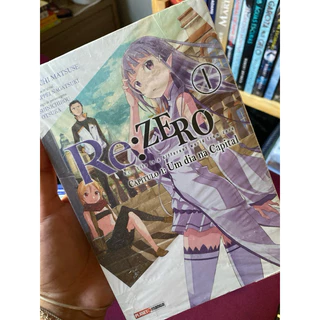 Mangá Re:Zero Capitulo 1: Um dia na capital Volume 1