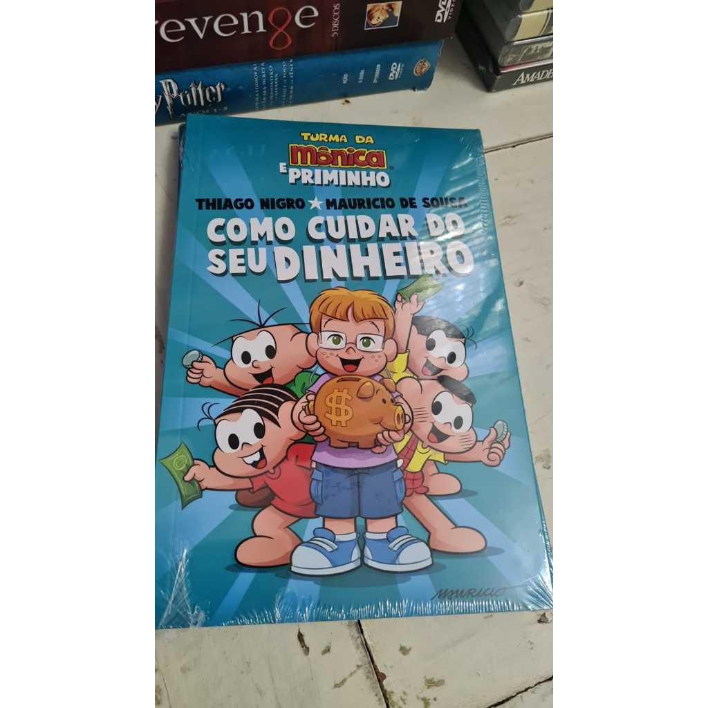 Como Cuidar Do Seu Dinheiro Turma Da Monica E Priminho Thiago Nigro E ...
