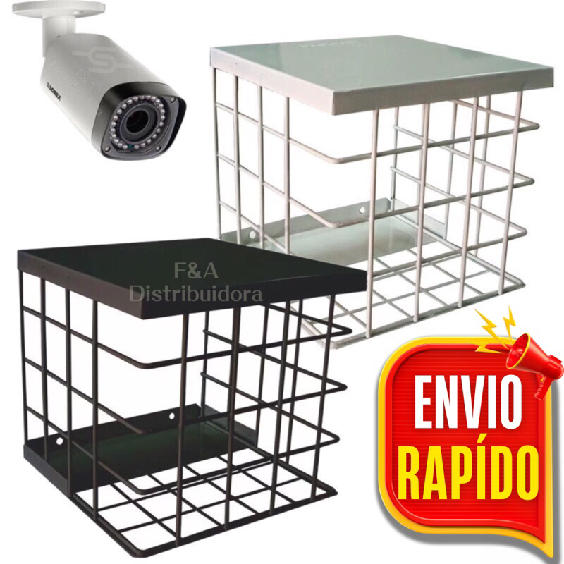 GRADE DE PROTEÇÃO REFORÇADA PARA CAMERA CFTV SEGURANÇA DOME E CAMERA BULLET INTELBRAS HIKVISION JFL GIGA