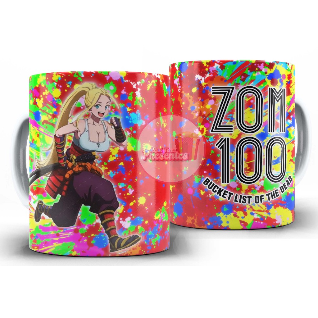 Caneca - Zom 100 Bucket List of the Dead - Beatrix Amerhauser | Shopee  Brasil